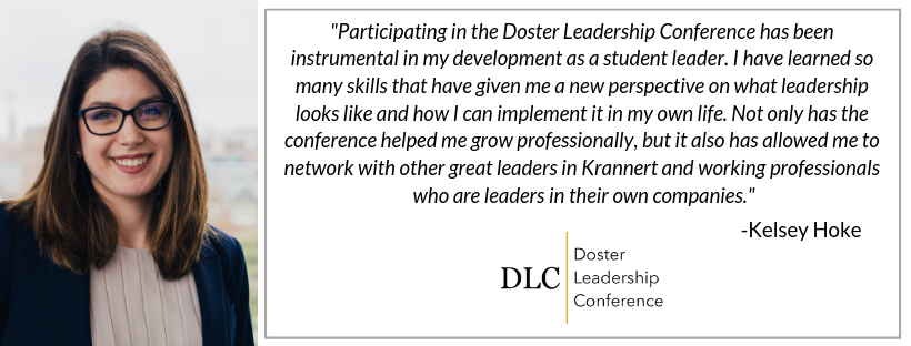 Doster Leadership Conference testimonial from 2018 conference.